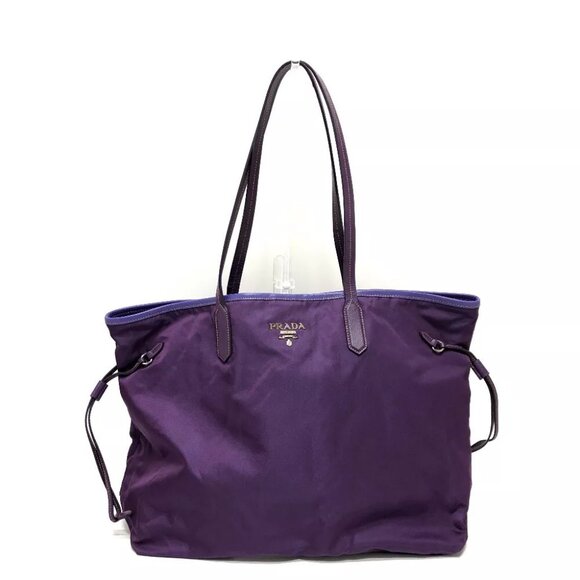 AUTHENTICITY GUARANTEED PRADA logo Bags Shoulder Bags Tote Bag